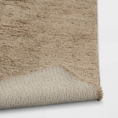 5'x7' Eyelash Shag Area Rug Oatmeal - Threshold™
