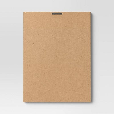 12" X 16" Antique Floral Framed Canvas Board Olive Green - Threshold™