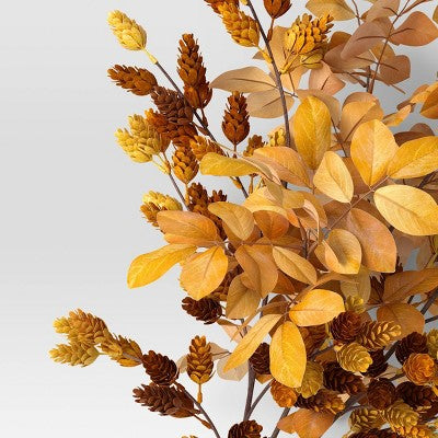 Hops Artificial Fall Leaf Branch - Threshold™