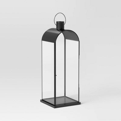Metal Lantern Black - Threshold™