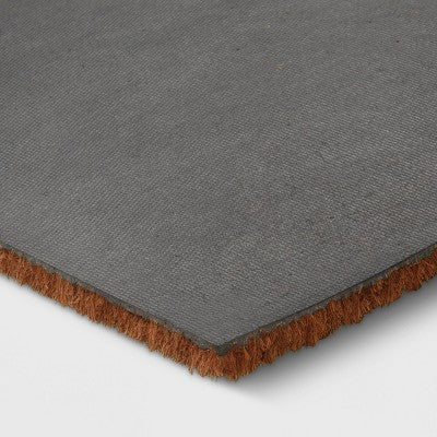 1'8"x4' 'Come In' Coir Doormat Natural - Threshold™