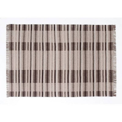 Plaid Rug Brown - Threshold™