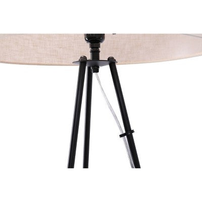 Tripod Shelf Floor Lamp Silver (Includes LED Light Bulb) - Threshold™