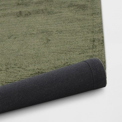 Solid Knitted Striped Area Rug - Threshold™