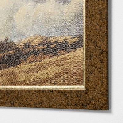 12"x16" Landscape Wide Wood Frame Wall Art - Threshold™ Designed With Studio McGee