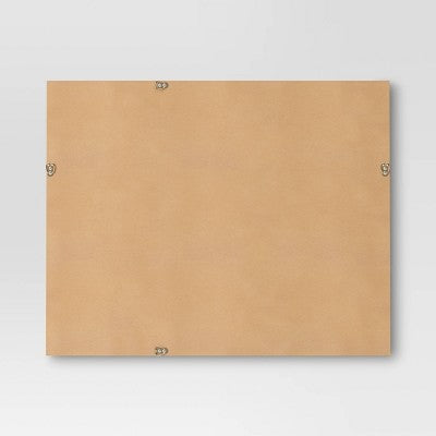  30" X 24" Abstract Framed Canvas Tan - Threshold™