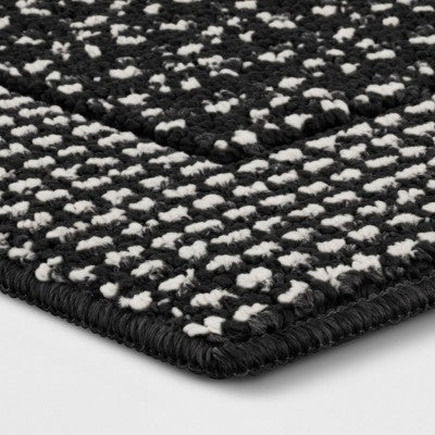  Washable Geometric Border Tufted Rug - Threshold
