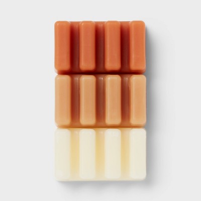  12ct Fall Pumpkin Spice, Caramel Latte And Vanilla Bean And Amber Wax Melts - Threshold™