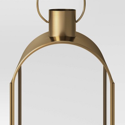  Metal Lantern Gold - Threshold™