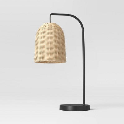  Addison Rattan Table Lamp Brown - Threshold™