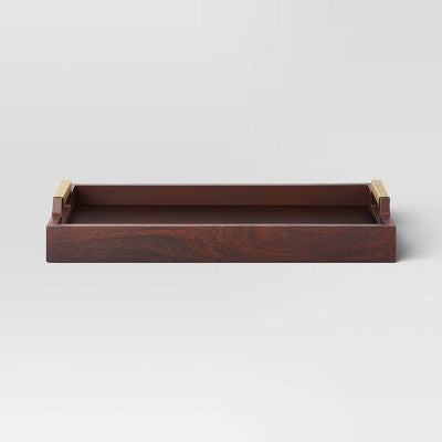  Decorative Wood Tray - Threshold™
