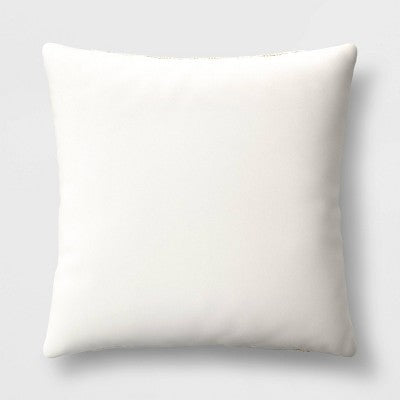  Textural Solid Square Throw Pillow - Threshold™