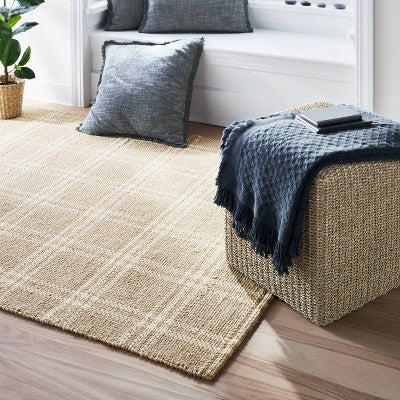  Cottonwood Hand Woven Plaid Wool/Cotton Rug - Threshold™ Designed With Studio McGee