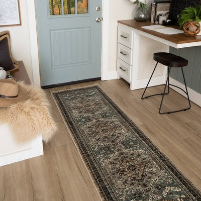  Floral Woven Accent Rug - Threshold