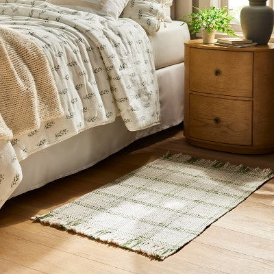 2'1"x3'2" Indoor/Outdoor Plaid Accent Rug - Threshold™ Designed With Studio McGee™