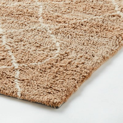  Moroccan Wool Shag Rug Brown - Threshold™ Designed With Studio McGee
