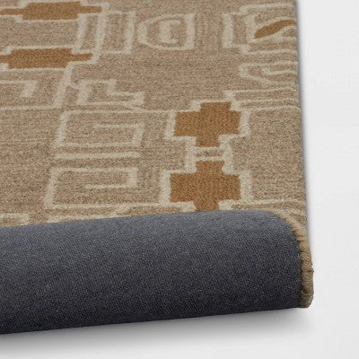  5'x7' Global Handtufted Area Rug Tan - Threshold™