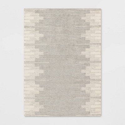 Modern Lines Plush Area Rug Cream - Threshold™