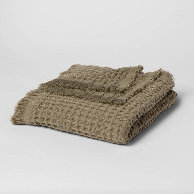  60"x80" Waffle Bed Throw - Threshold™