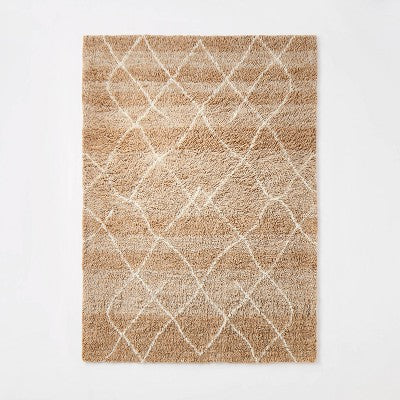  Moroccan Wool Shag Rug Brown - Threshold™ Designed With Studio McGee