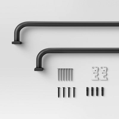  Blackout Rectangle Curtain Rod - Threshold™