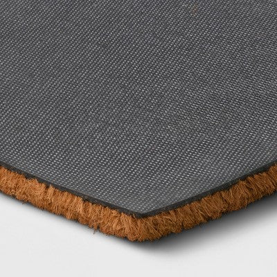  1'6"x2'6" Oh Hello Doormat Natural - Threshold™