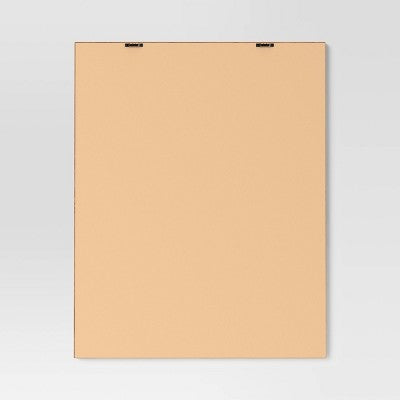  (Set Of 2) 24" X 30" Earth Abstract Framed Canvases Brown - Threshold™: Modern Vertical Wall Art, Digital Print