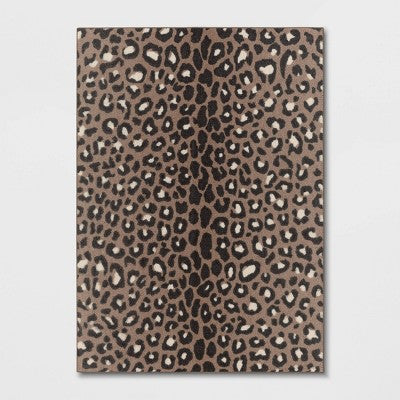  Leopard Area Rug Brown - Threshold™