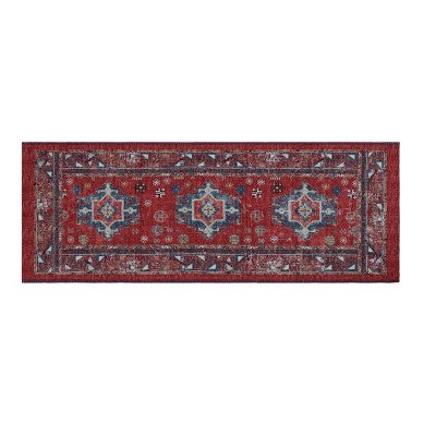  Vintage Persian Medallion Kitchen Rug Red - Threshold™