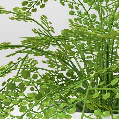  Large Fern In Modern Pot Artificial Hair Arrangement - Threshold™