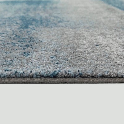  Abstract Watercolor Rug Blue - Threshold™