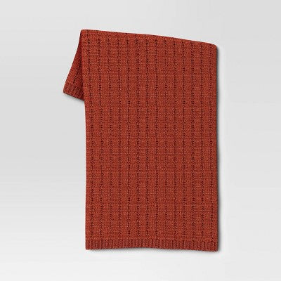  Marled Knit Throw Blanket - Threshold™