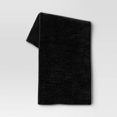  50"x60" Shiny Chenille Throw Blanket - Threshold™