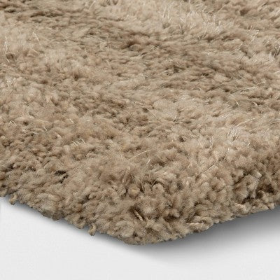  5'x7' Eyelash Shag Area Rug Oatmeal - Threshold™