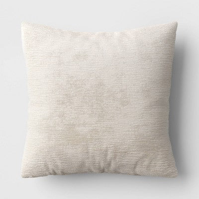  Textured Velvet Square Throw Pillow - Threshold™