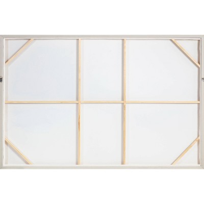  58" X 38" Abstract Horizon Framed Wall Canvas - Threshold™ Designed With Studio McGee