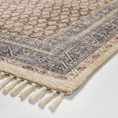  Persian Printed Paisley Style Rug Navy - Threshold™ Designed With Studio McGee™ 