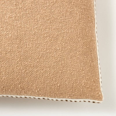  Oversized Woven Striped Square Throw Pillow - Threshold™ Designed With Studio McGee