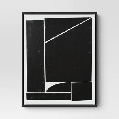  (Set Of 3) 16" X 20" Alignment Framed Wall Canvas Set - Threshold™