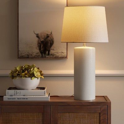  Large Ceramic Lamp Base White - Threshold™