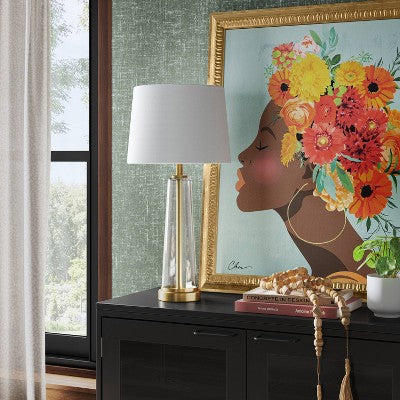  24" X 30" Floral Dream By Nikki Chu Vintage Canvas Board Gold - Threshold™