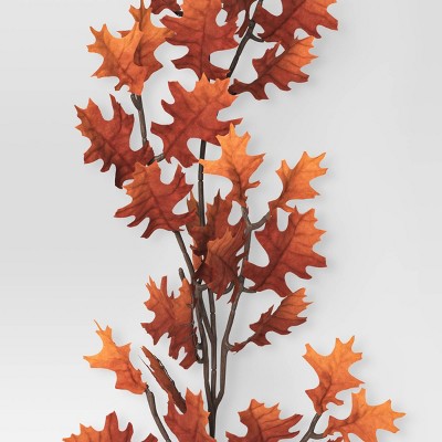  Artificial Oak Leaf Garland - Threshold™