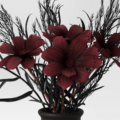  Halloween Grass And Floral Plant Arrangement - Threshold™