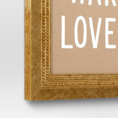  16" X 16" Harvest Love Framed Canvas Board - Threshold™