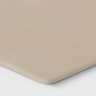  1'5"x2'6" Medallion Comfort Mat Blue - Threshold™: Skid-Resistant Indoor Floor Mat, Kitchen Use, Flat Pile