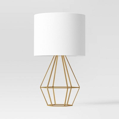  Large Geo Table Lamp Brass - Threshold™