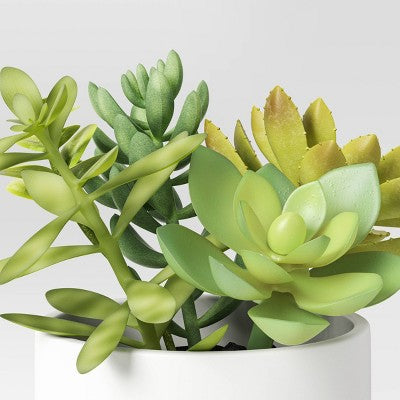  Artificial Succulents Plant In Pot - Threshold™