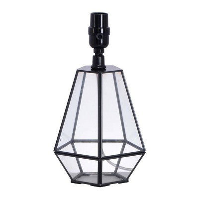  Small Terrarium Table Lamp Base Black - Threshold™