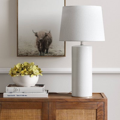  Large Ceramic Lamp Base White - Threshold™
