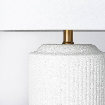  Ceramic Assembled Table Lamp White - Threshold™ Designed With Studio McGee